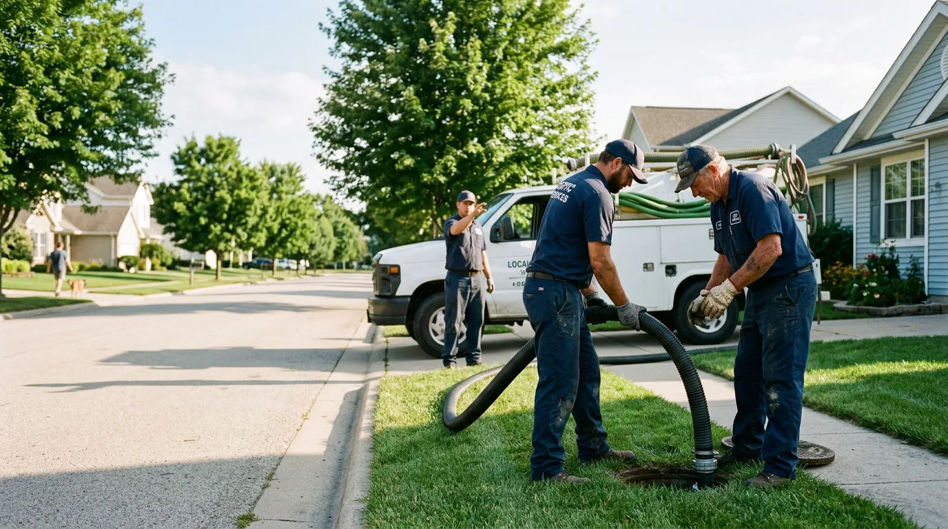Septic Tank Cleaning in Branchville, VA